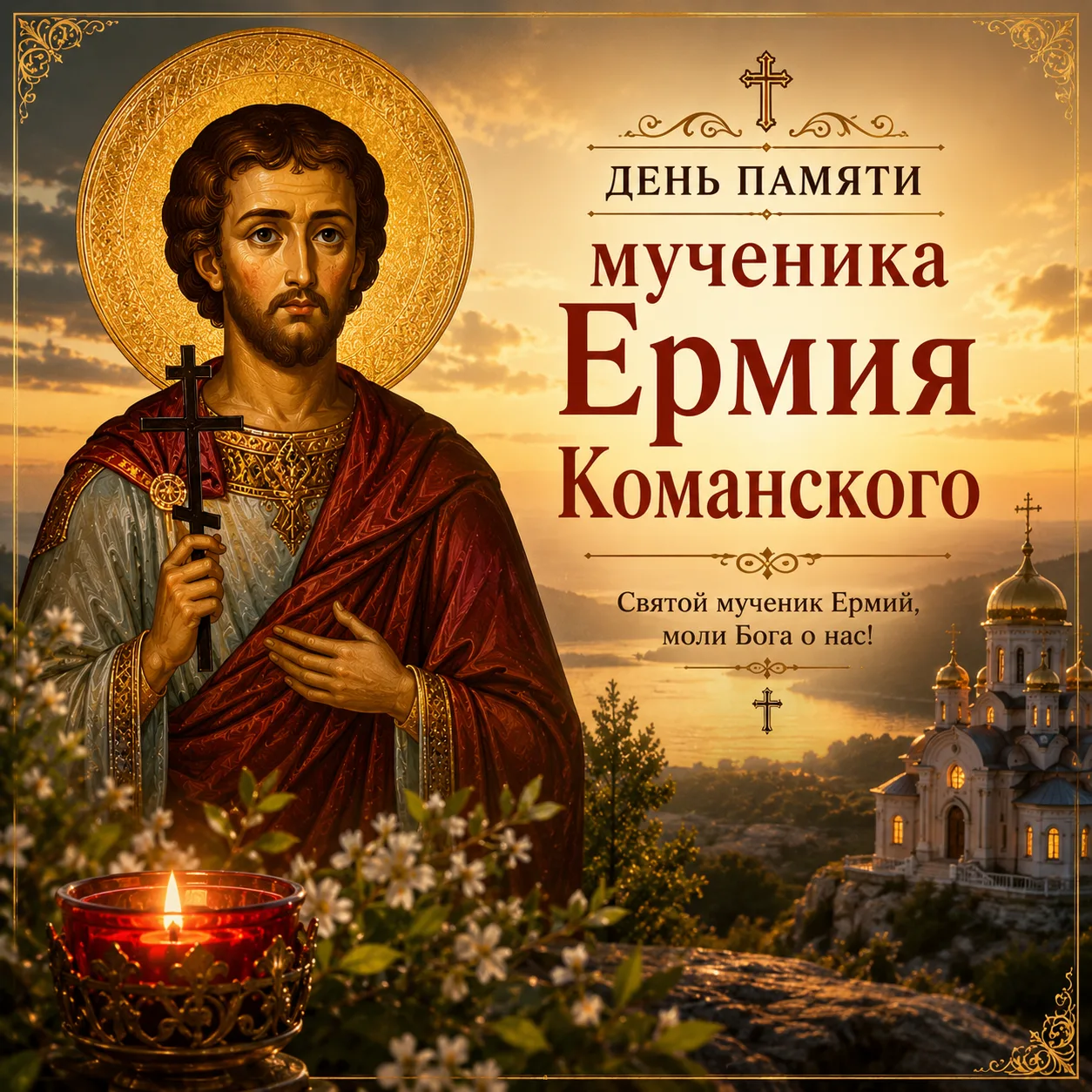 День памяти мученика Ермия Команского

Сегодня мы также чтим память святого мученика Ермия Команског