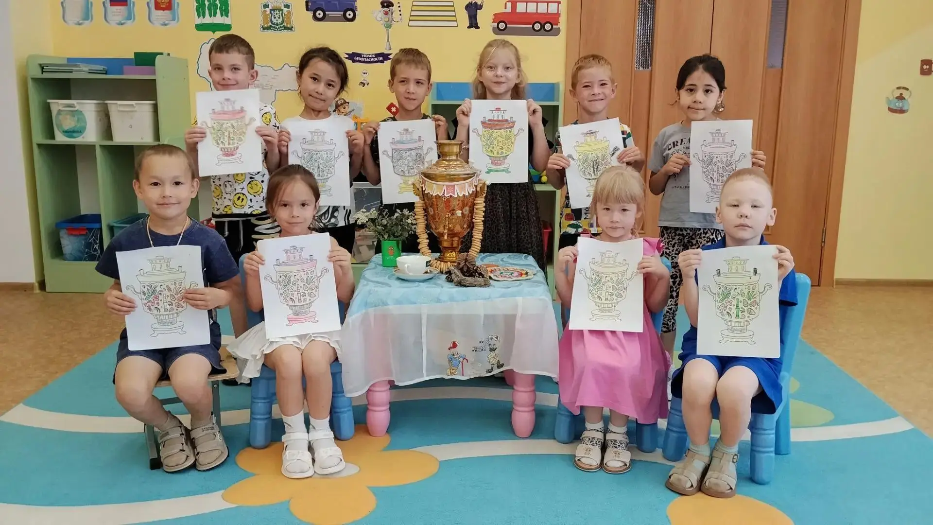 День самовара в группе «Цветик-Семицветик»! 💛☕️