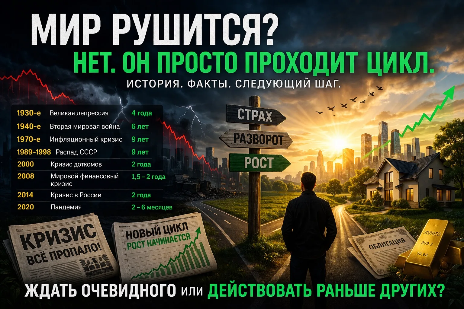 📉 Мир рушится?