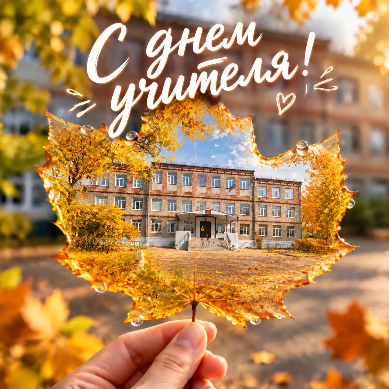 Учителя - это те люди, которые держат мир на своих плечах.