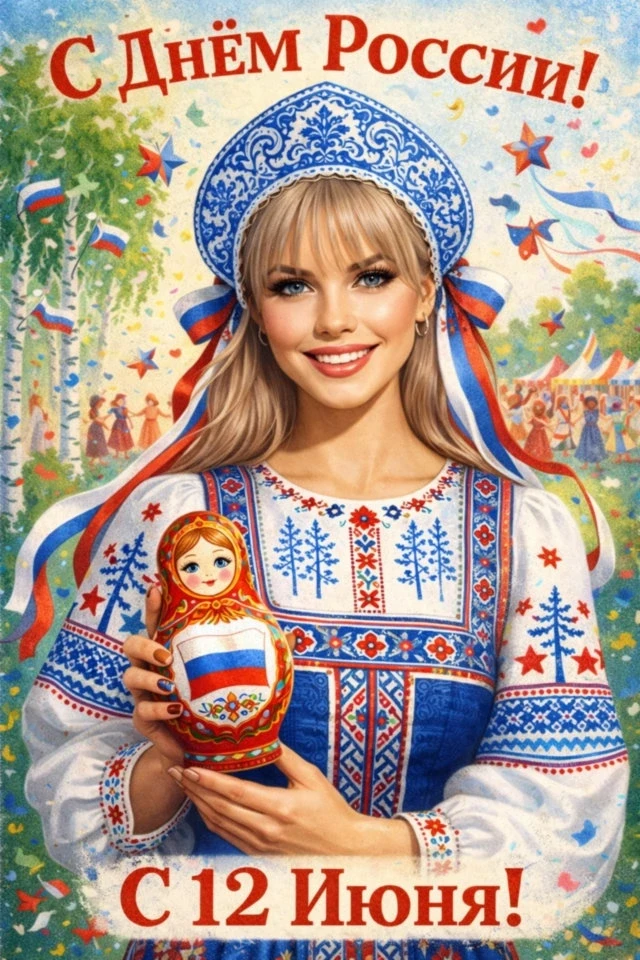 С Днём России!

12 июня — особенная дата в истории нашей страны. Это день, когда мы чествуем нашу Ро