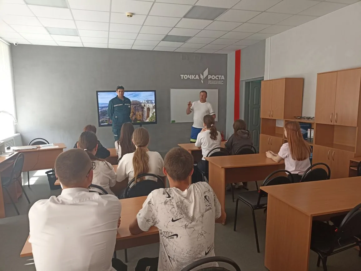 ⚡Ученики 7️⃣ класса получили важные знания об электробезопасности!