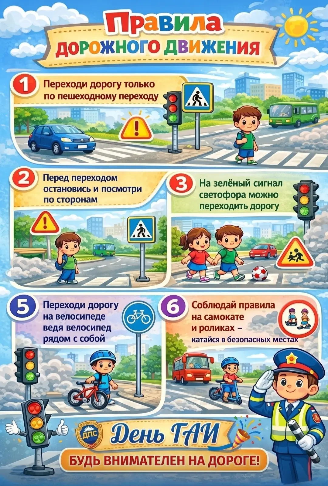 3 июля — День ГИБДД (ГАИ) России!