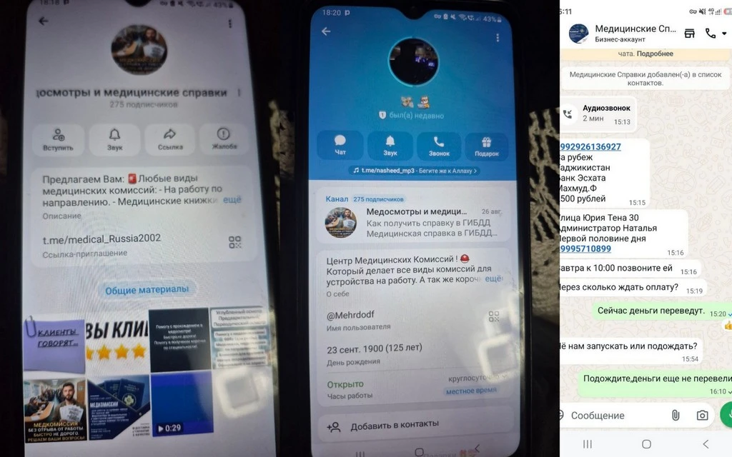 «Медкомиссия с курьером»: как устроена схема
