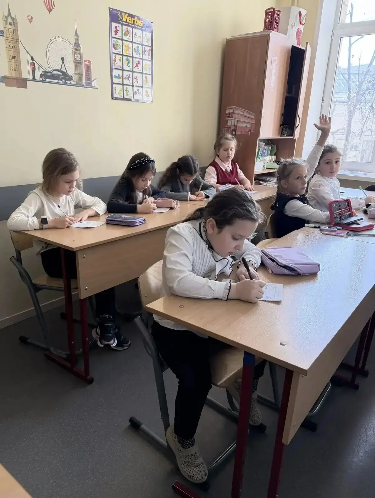 🌷Внеурочное занятие на английском языке «Пробуждение природы», посвященное началу весны, прошло сред