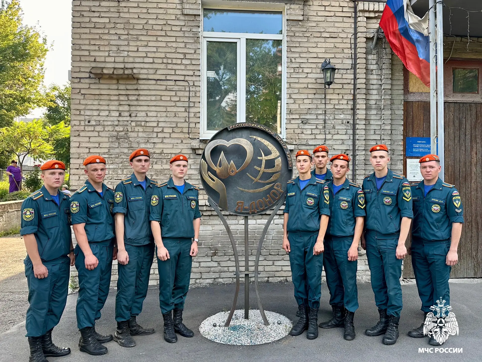 «Кровь для жизни»: курсанты МЧС приняли участие в «Неделе донора»

🩸Курсанты Донецкого института ГП