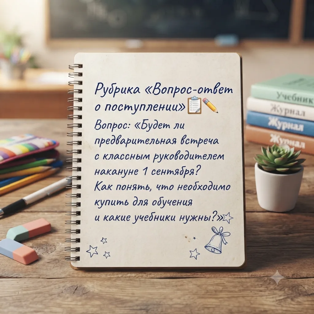 #ЦО185: Рубрика «Вопрос-ответ о поступлении» 📋✏️