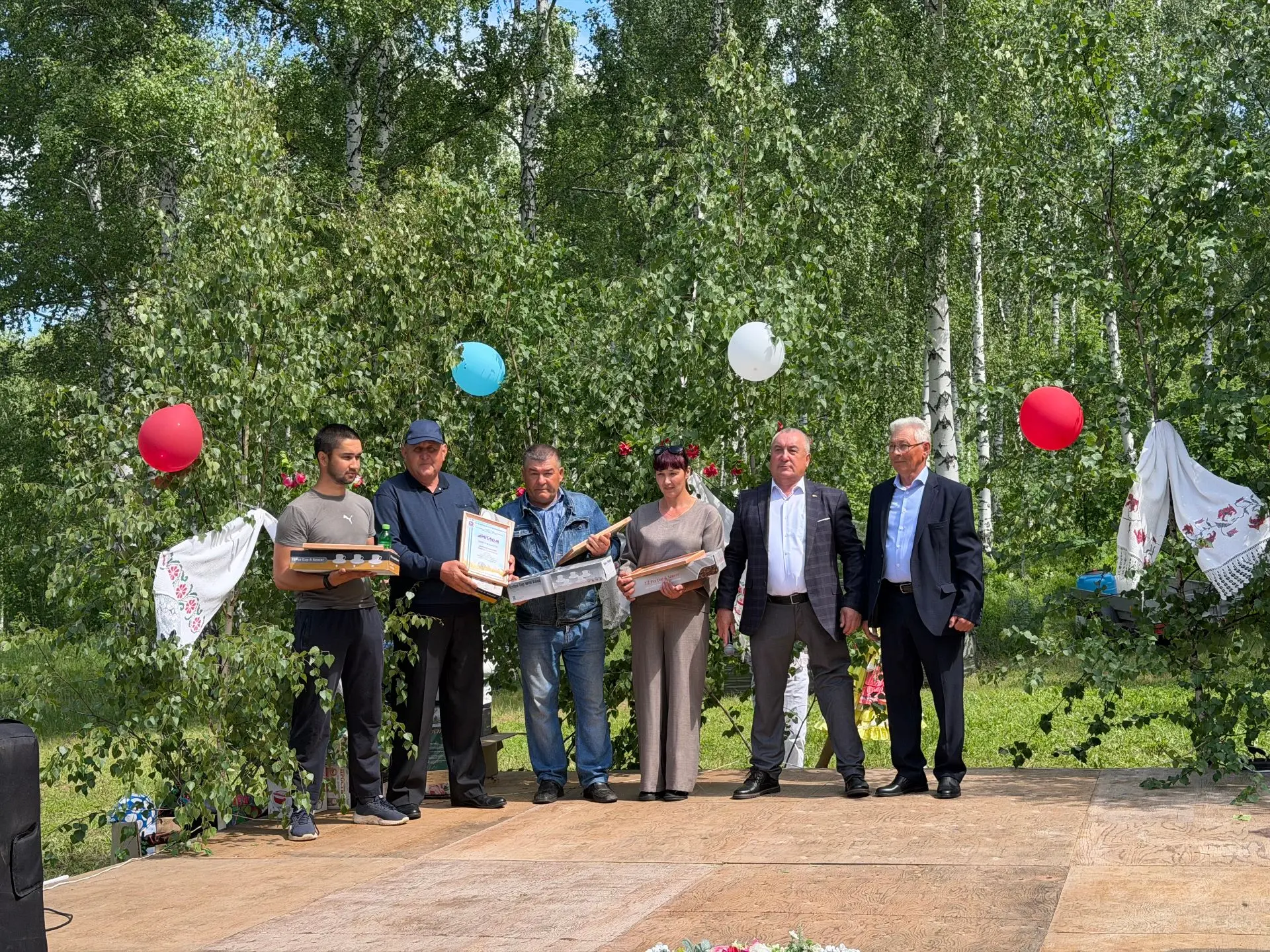 Сабантуй-2026
Награждение  передовиков производства  ООО  "Маяк"
и активистов сельского поселения Дю