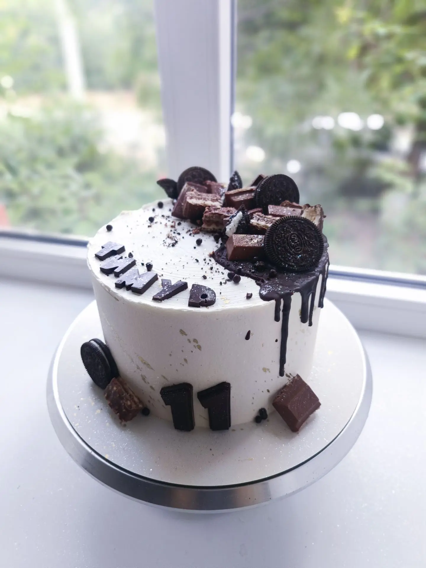 Тортик для замечательного мальчика на день рождения!!! 🎂🎉Поздравляю от всей души!💖❤�...