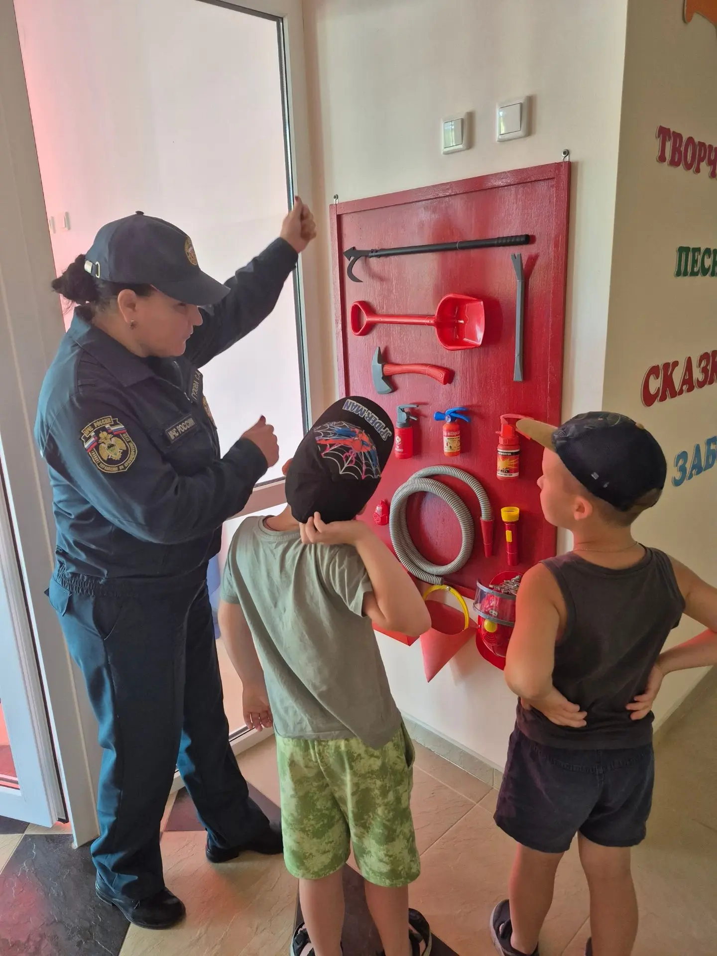 🔥 Урок безопасности в МБДОУ д/с№4 🚒