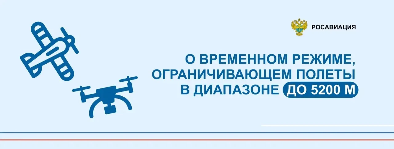 По представлению Минобороны России, Главный Центр Единой системы ОрВД установил временн...