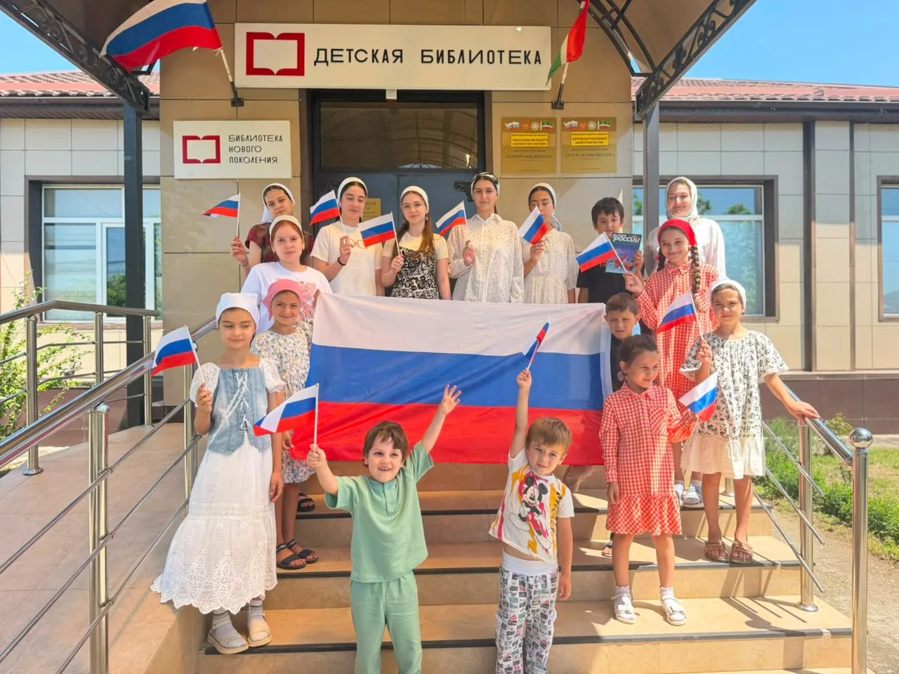 21 августа в Наурской модельной детской библиотеке прошла интеллектуальная игра «Велики...