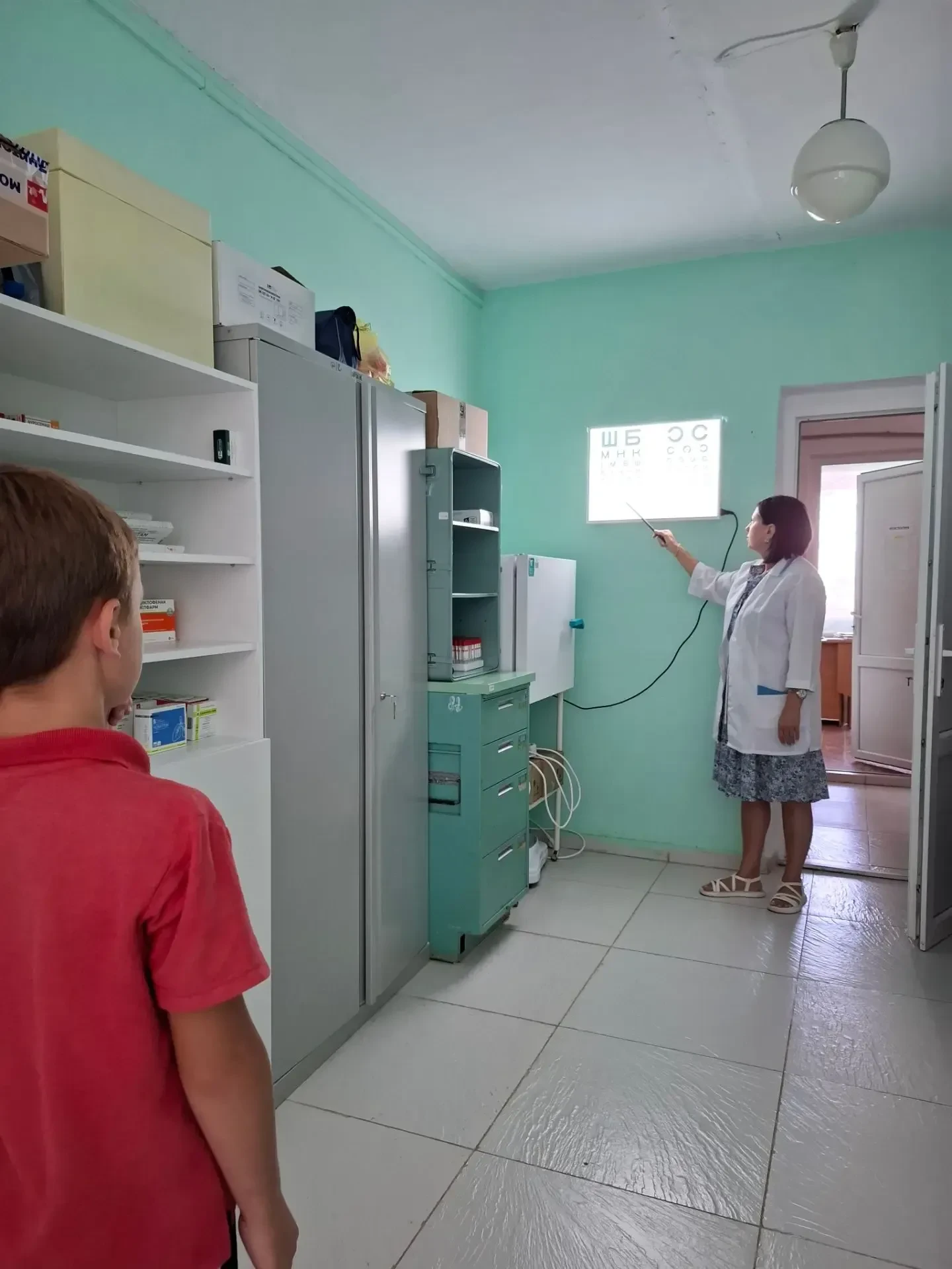 💬 Сегодня состоялся прием взрослого и детского  населения врачами   Тельмановской ЦРБ в Чермалыкско