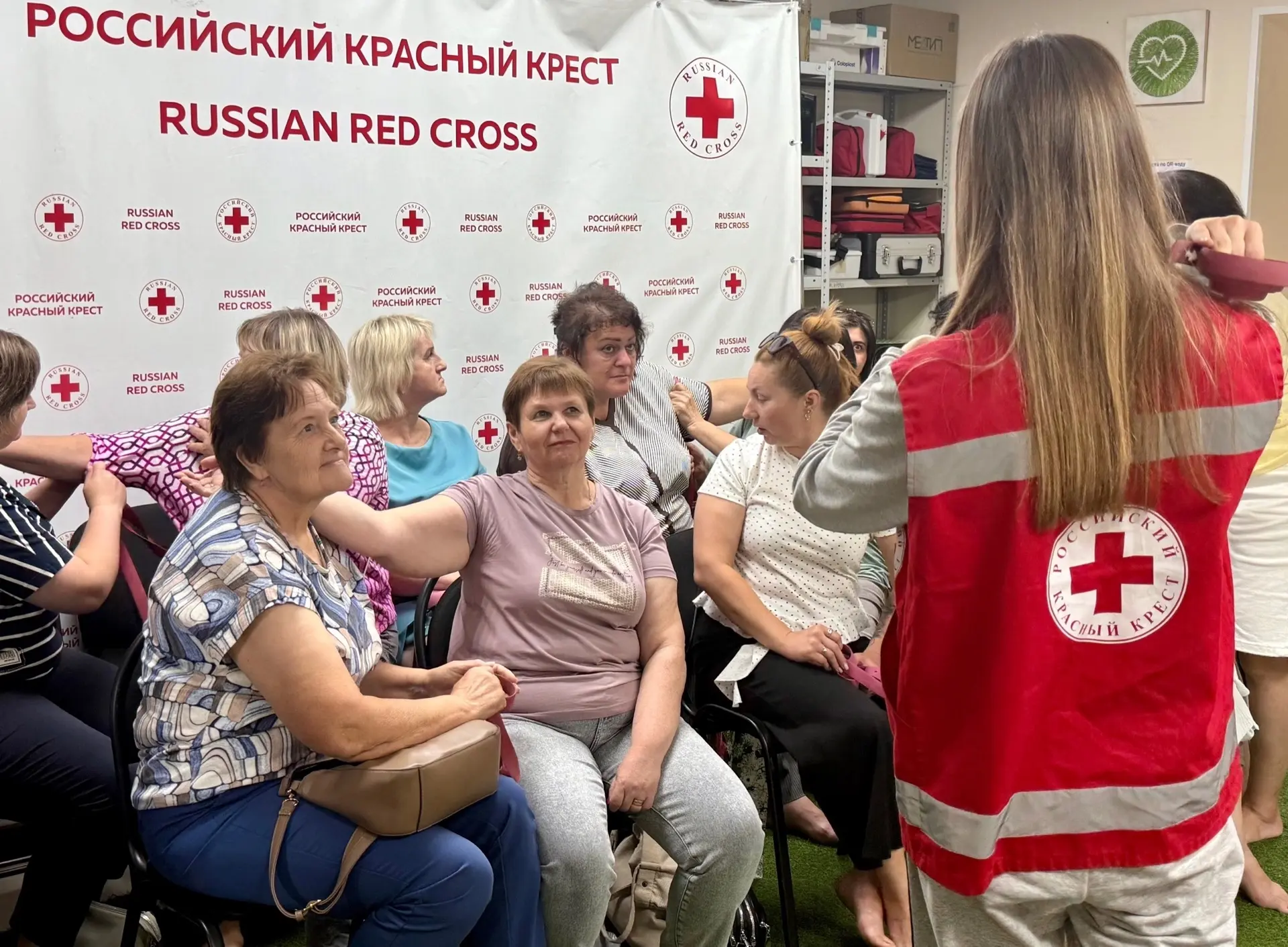 Специалисты Российский Красный Крест | Курская область провели практическое занятие для...