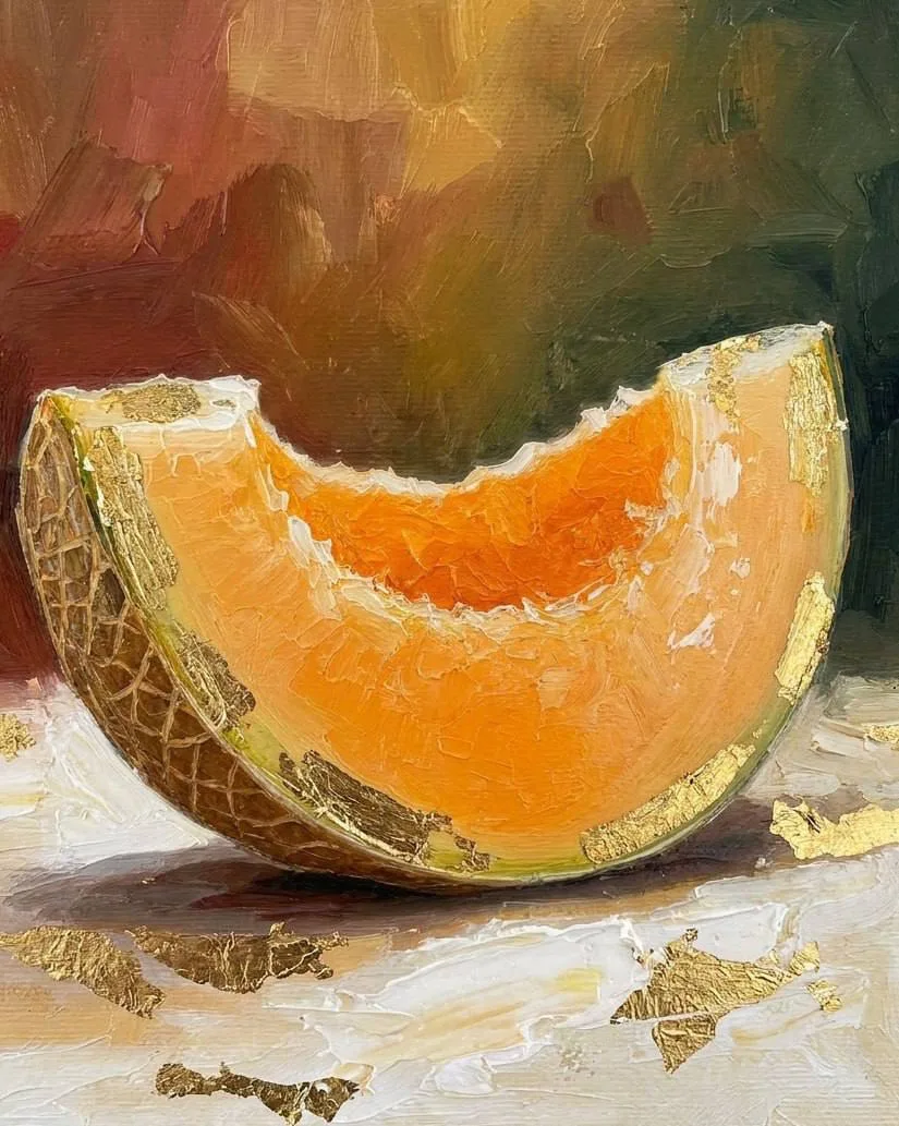 ❓ Вы же помните, что сегодня мы рисуем «Сочную дыню» 🍈?