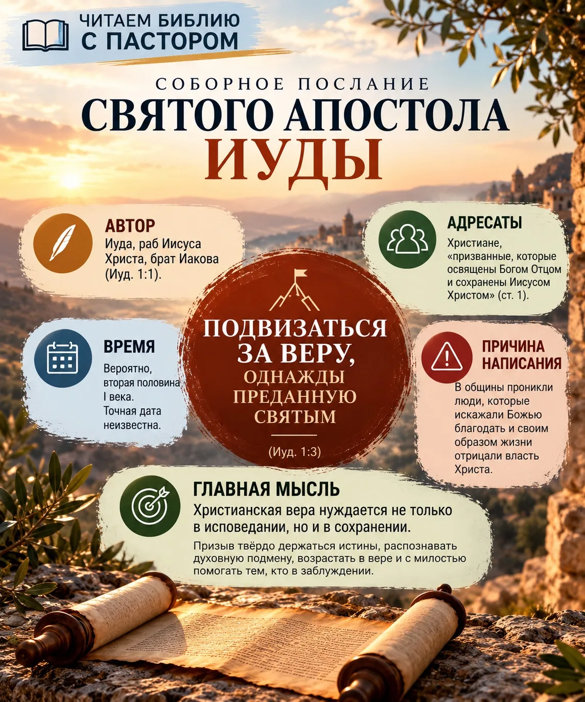 📖 ЧИТАЕМ БИБЛИЮ С ПАСТОРОМ