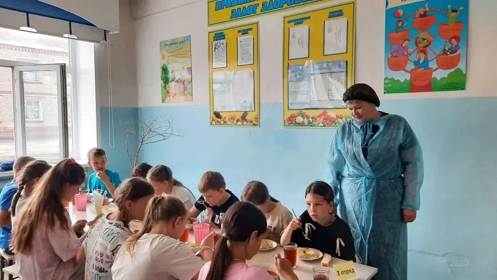 8 июня 2026г.  был осуществлен родительский контроль  за  организацией горячего питания в  ЛОЛ "Альт