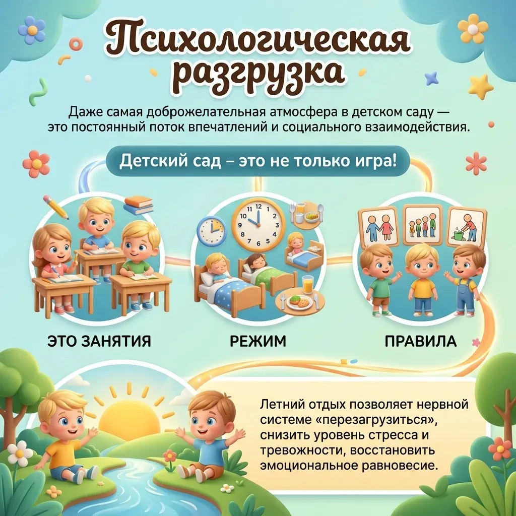 ✨ Лето — время для большой перезагрузки наших маленьких исследователей! ☀️