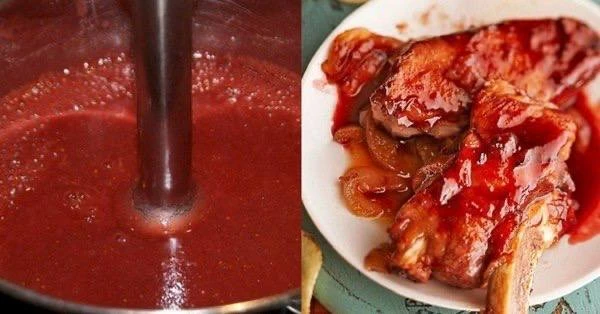 КЛУБНИЧНЫЙ СОУС К МЯСУ