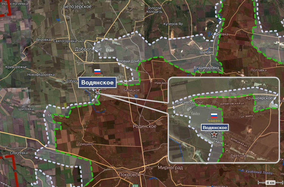 ПОКРОВСКОЕ НАПРАВЛЕНИЕ, ПОКРОВСК И ОКРЕСТНОСТИ