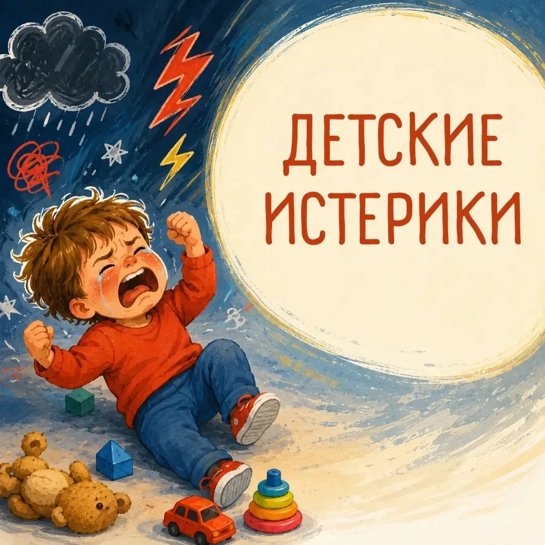 😢  Детские истерики – ситуация, с которой сталкиваются многие родители.

Усталость, голод, перевозб