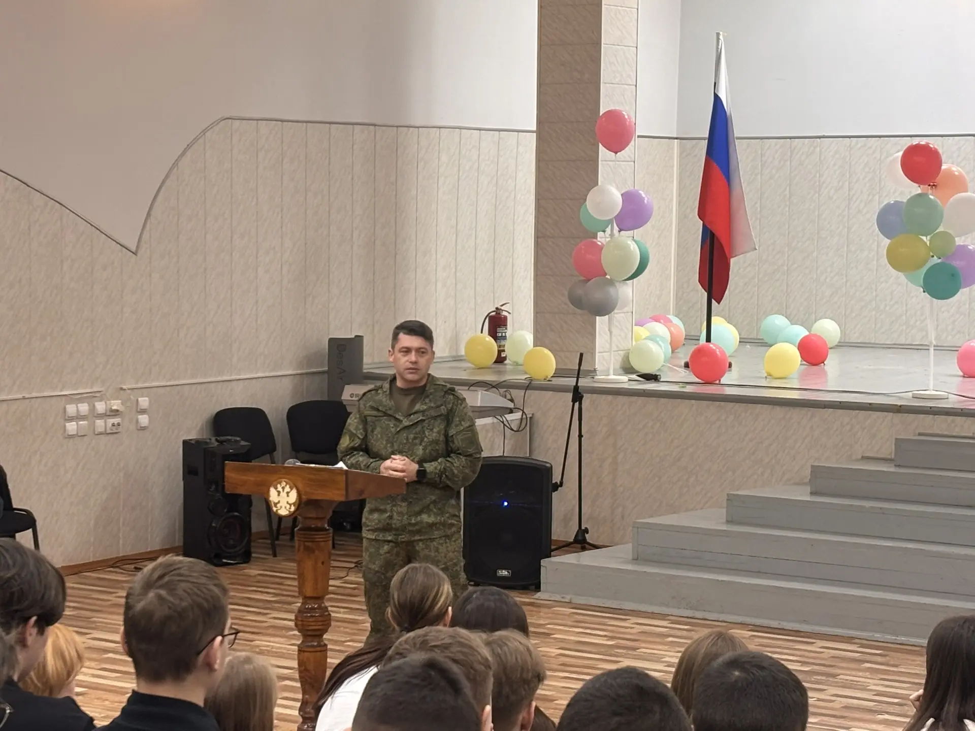 🪖⚡️19 марта в нашем лицее состоялась важная встреча. Мы принимали представителя Дальне...