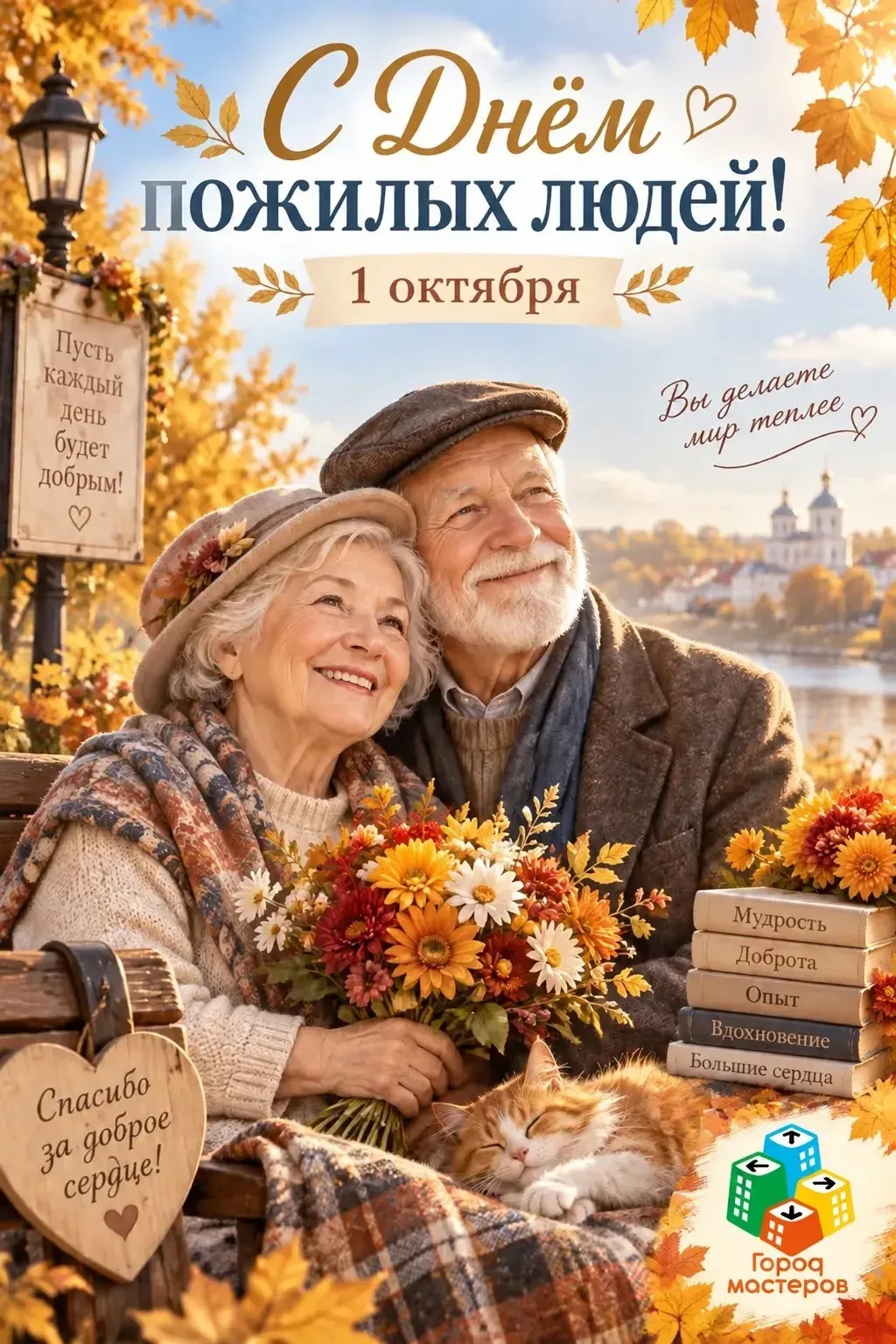 🍁1 октября — Международный день пожилых людей!
