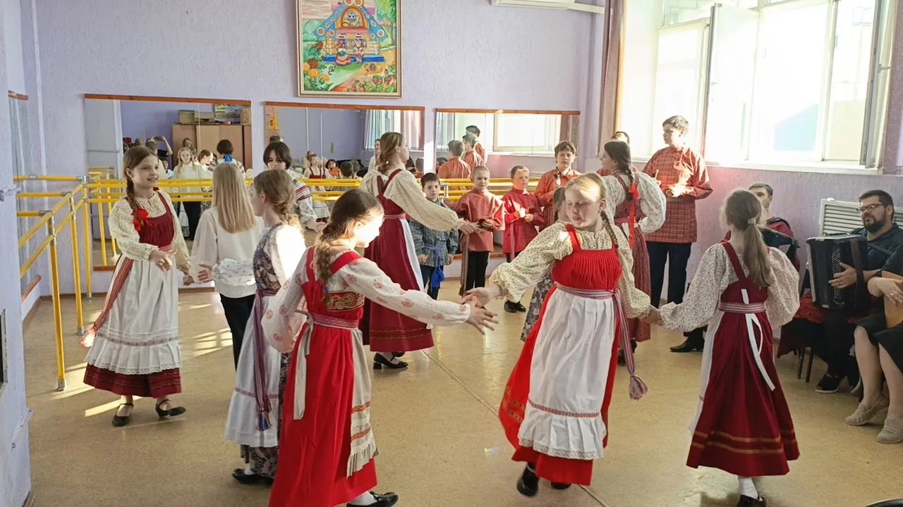 18.05.2026 г. состоялся отчетный концерт фольклорного отделения «А мы пели и плясали!!!...