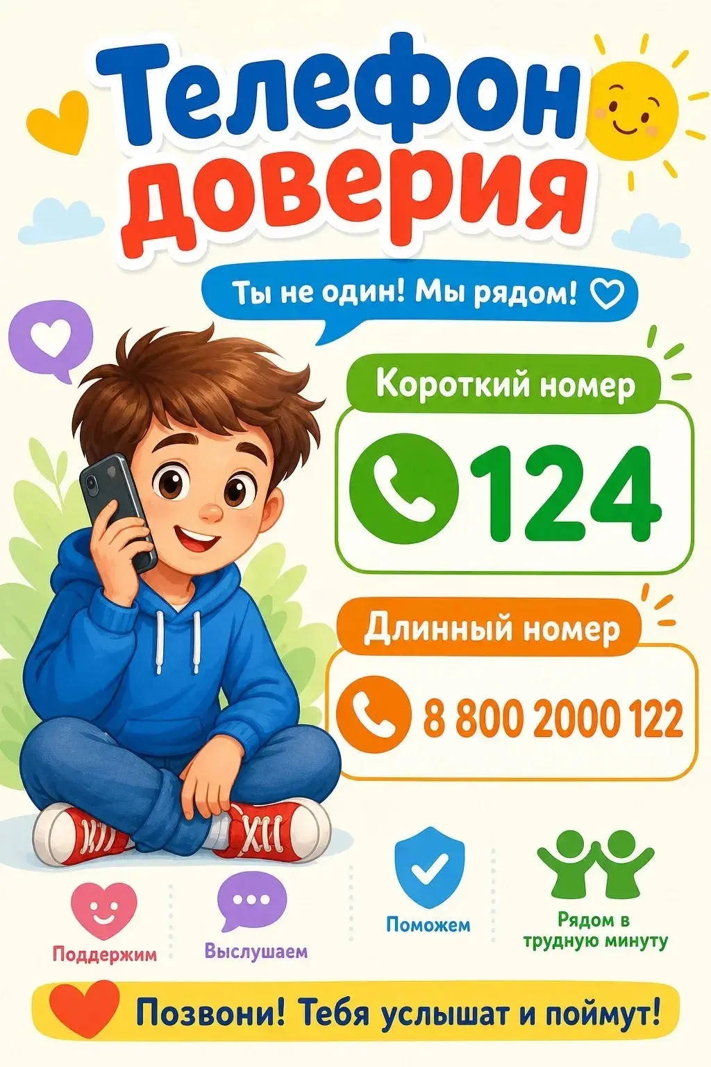 В нашем пришкольном лагере прошла важная встреча, посвящённая Всероссийскому детскому телефону довер