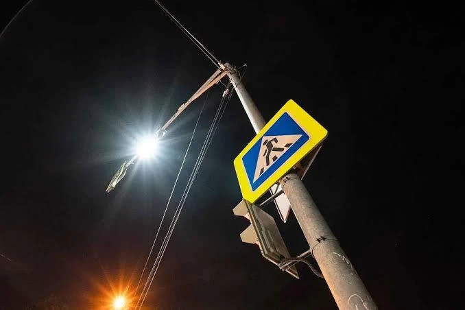 ✔️ В Подмосковье подсветкой оборудовали 142 пешеходных перехода
