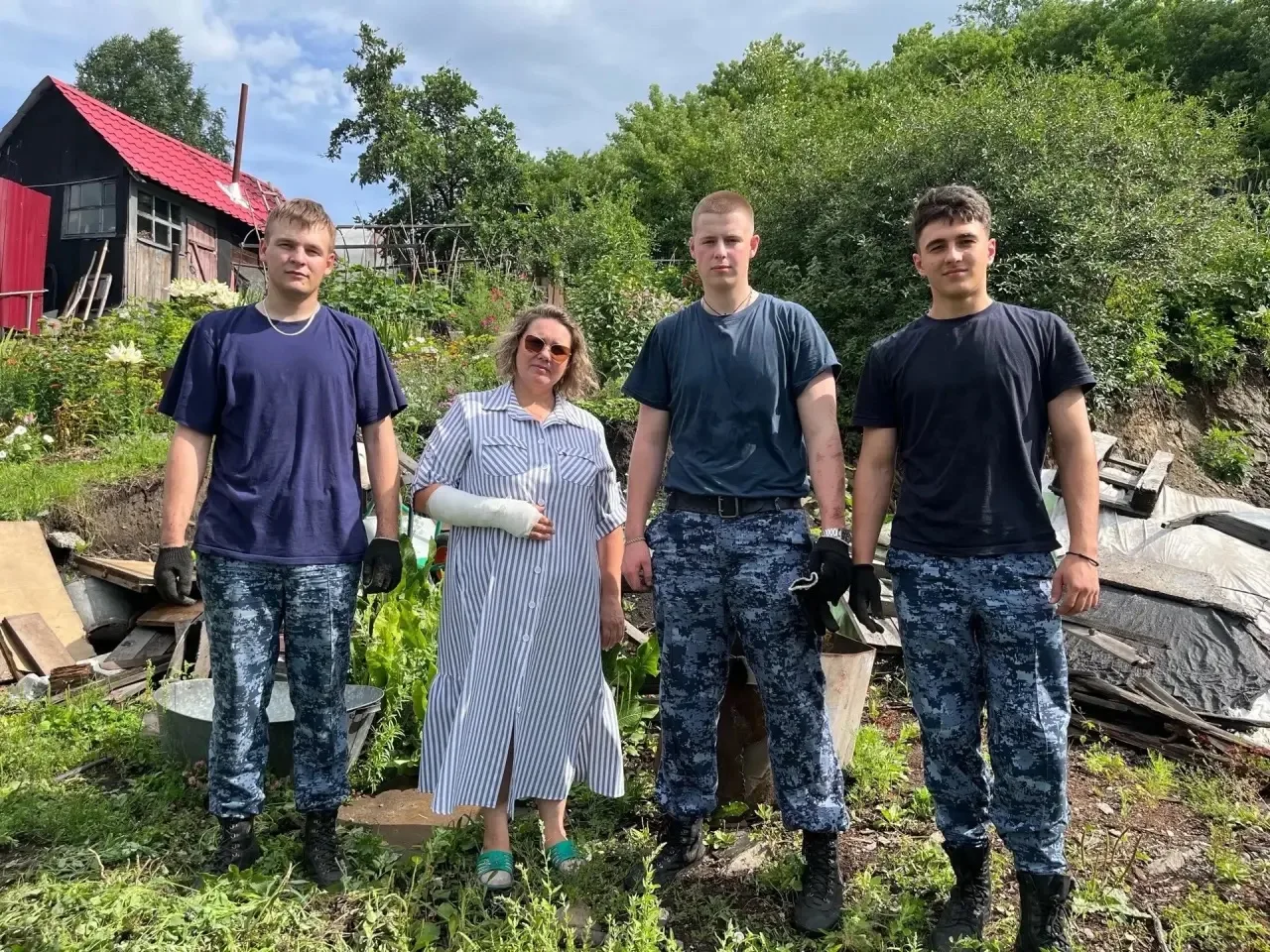 ✔️Курсанты-волонтеры Кузбасского института ФСИН России продолжают оказывать помощь в ре...