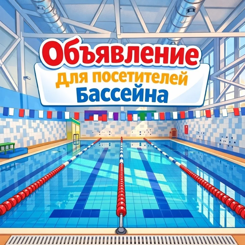 Уважаемые посетители бассейна ! 12 июня бассейн будет закрыт в связи с проведением Сабантуя🌾☀️

При
