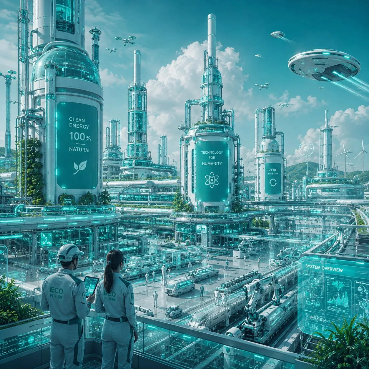 Завод через 100 лет: космос? Джунгли? Или одна большая микросхема? 🤖🏭