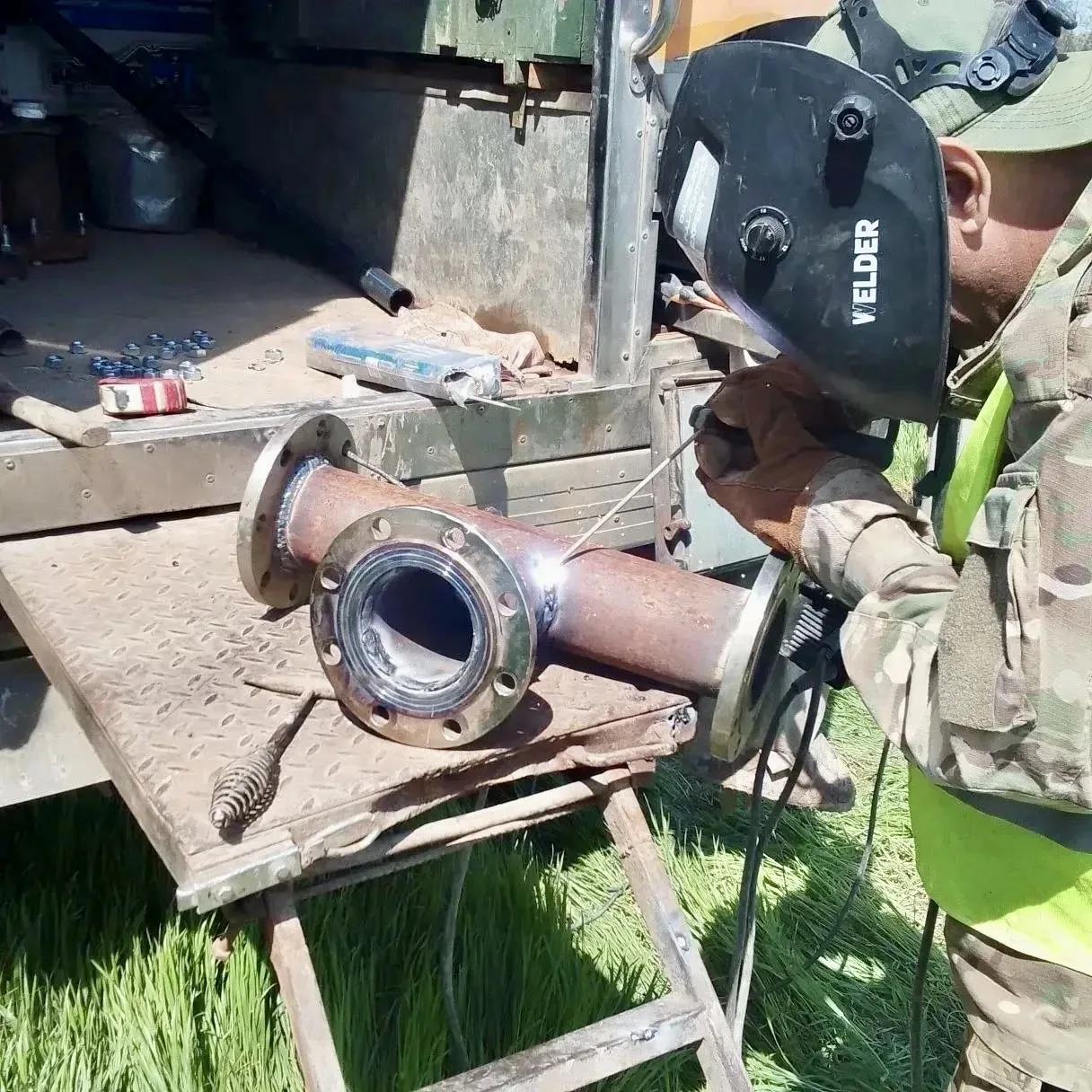 В селе Красноармейское ДНР восстановили работу насосного агрегата  ⚙Специалисты Мособлводоканала про