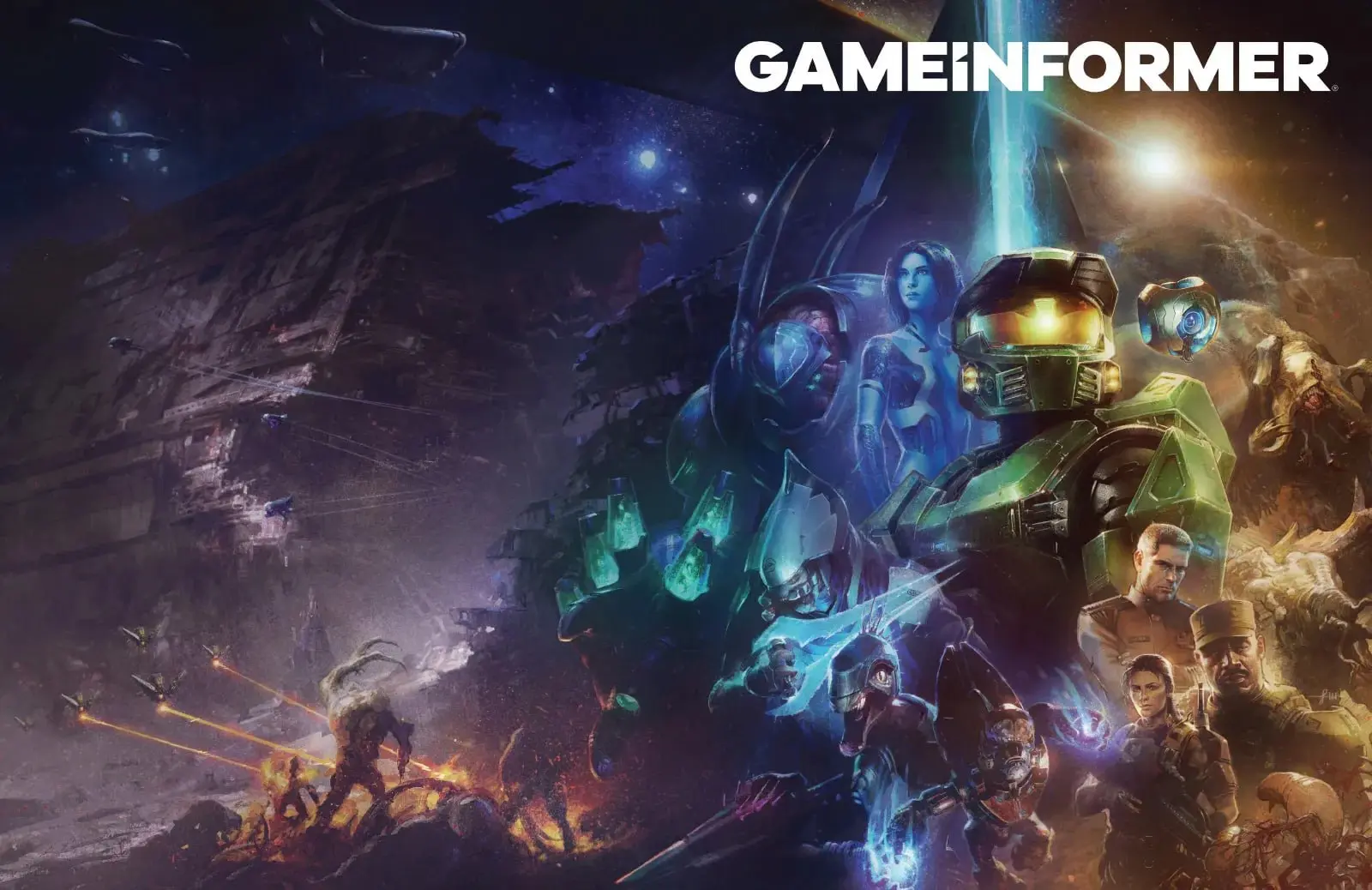 OH MY MY: невероятно красивая обложка следующего номера Game Informer по Halo: Campaign...