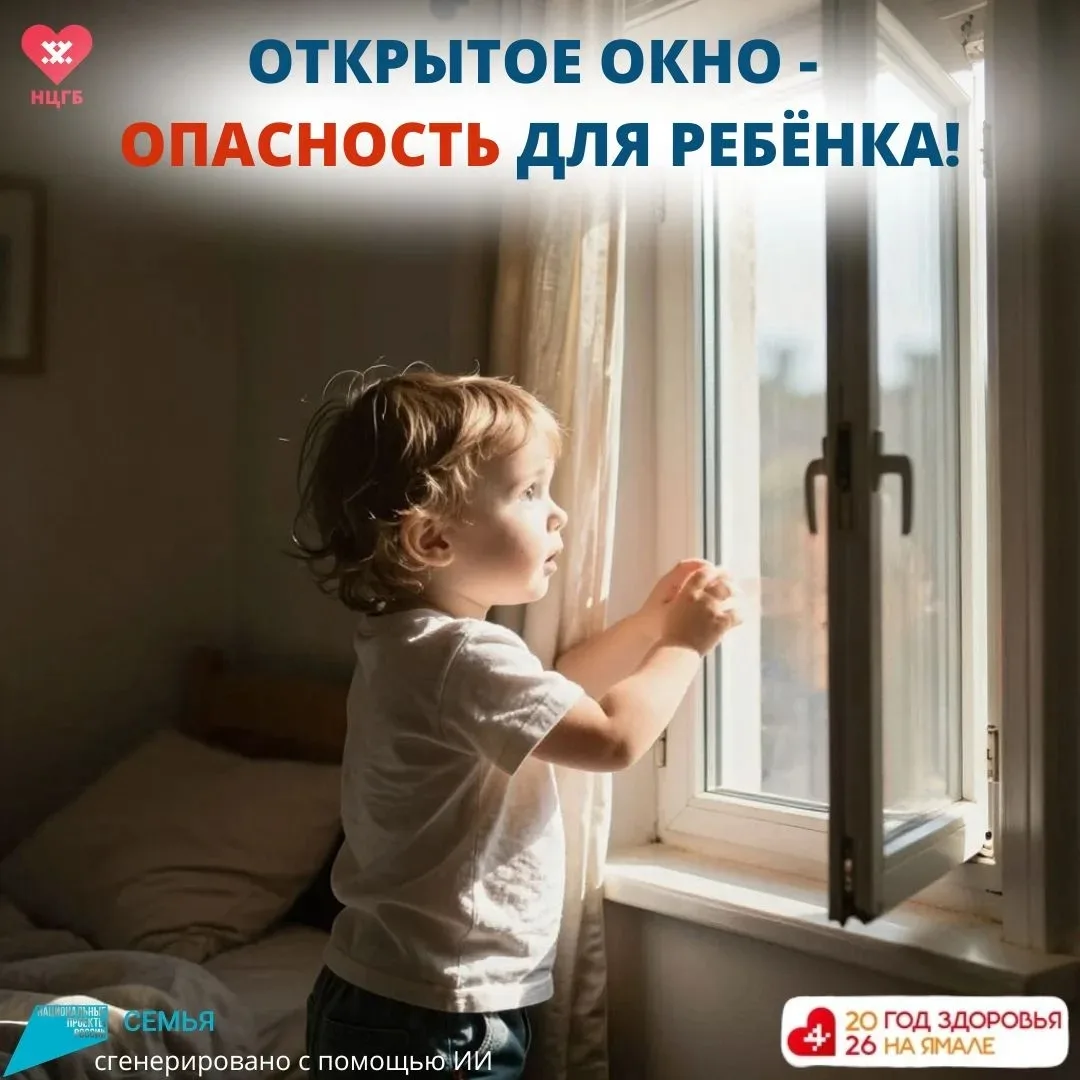 Участились случаи падения детей из окон