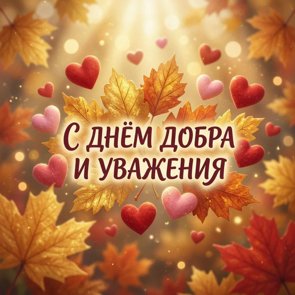 🍁С Днём добра и уважения!🍁