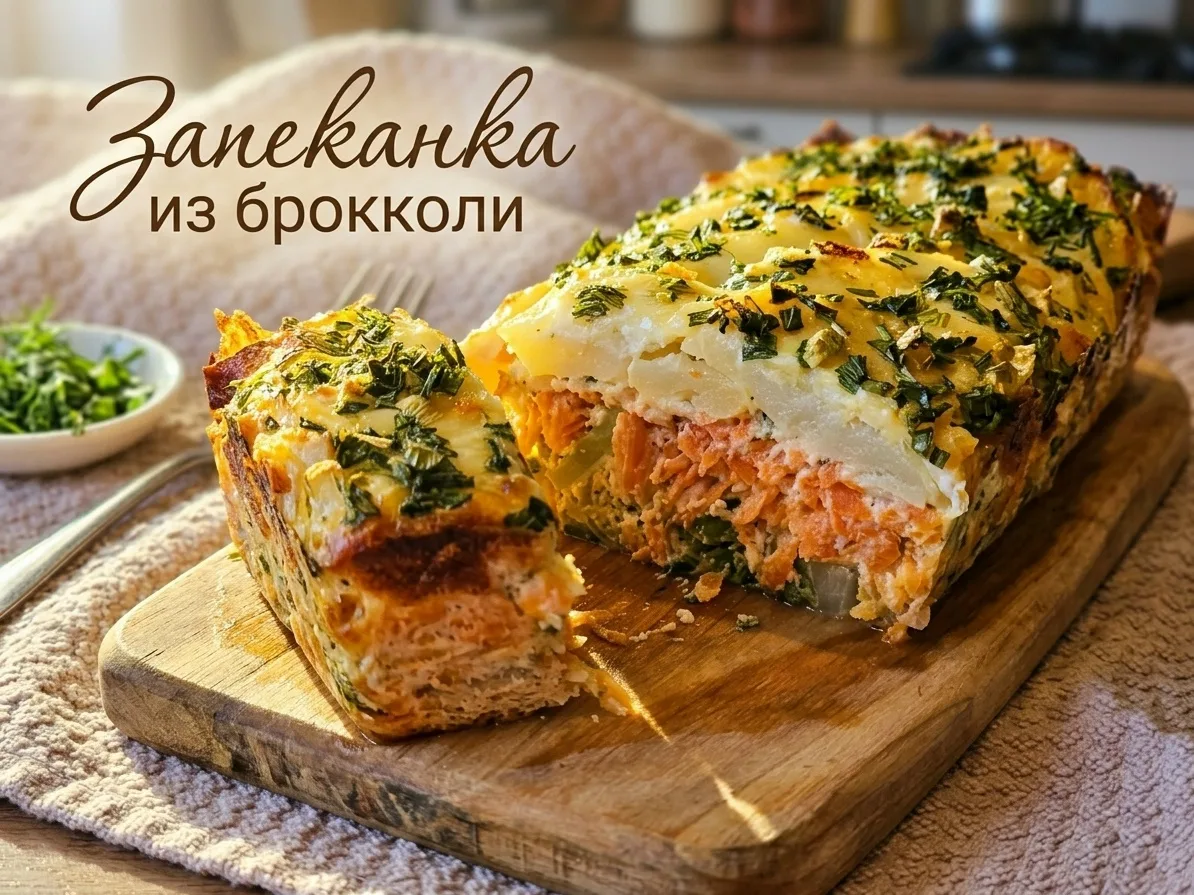 🥦Запеканка с брокколи