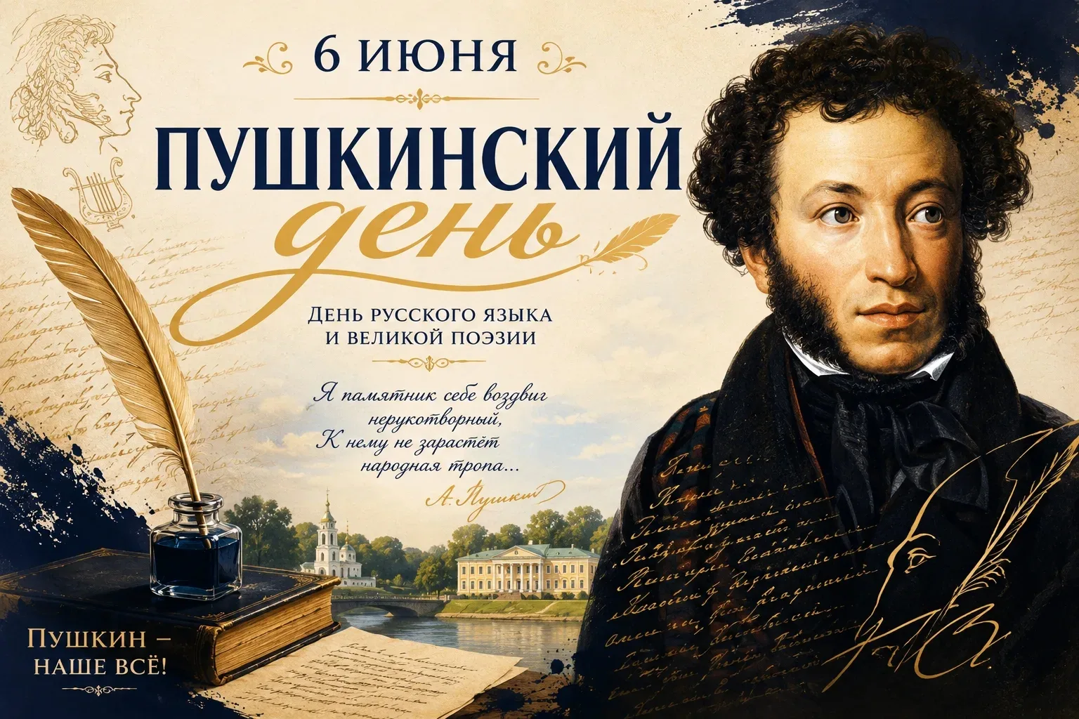 Я памятник себе воздвиг...
