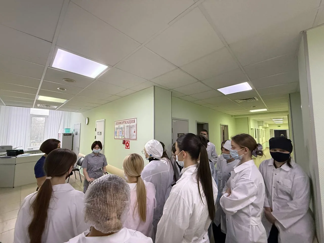 Ученики 11 «М» посетили кардиологический центр Белгородской областной клинической больницы Святителя