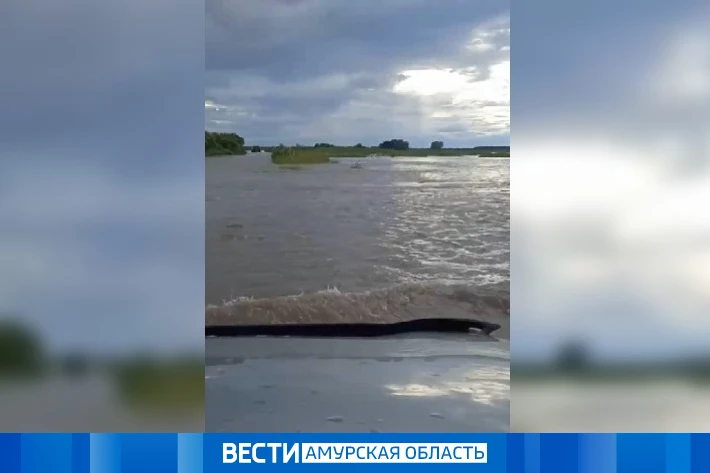 Обильные дожди нарушили сообщение в Белогорском округе: объездная дорога к Камышовке по...