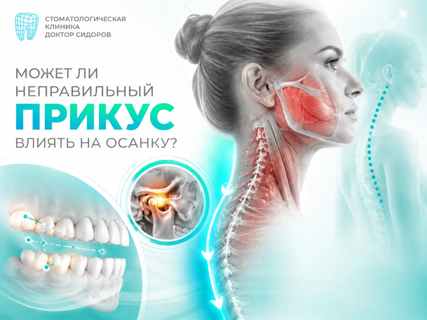 ♻️ Может ли неправильный прикус влиять на осанку?