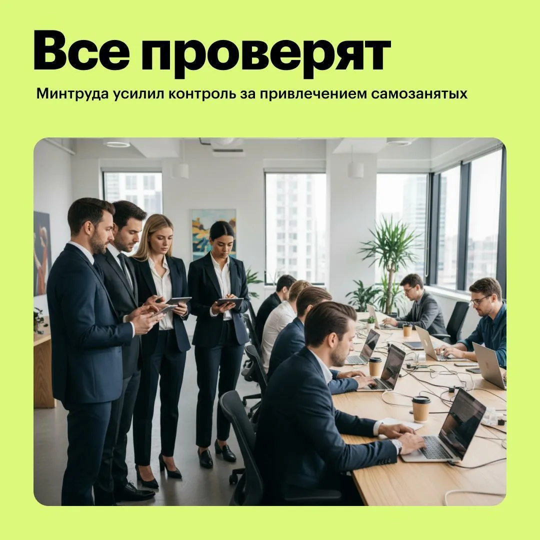 Все проверят — Минтруда усилил контроль за привлечением самозанятых