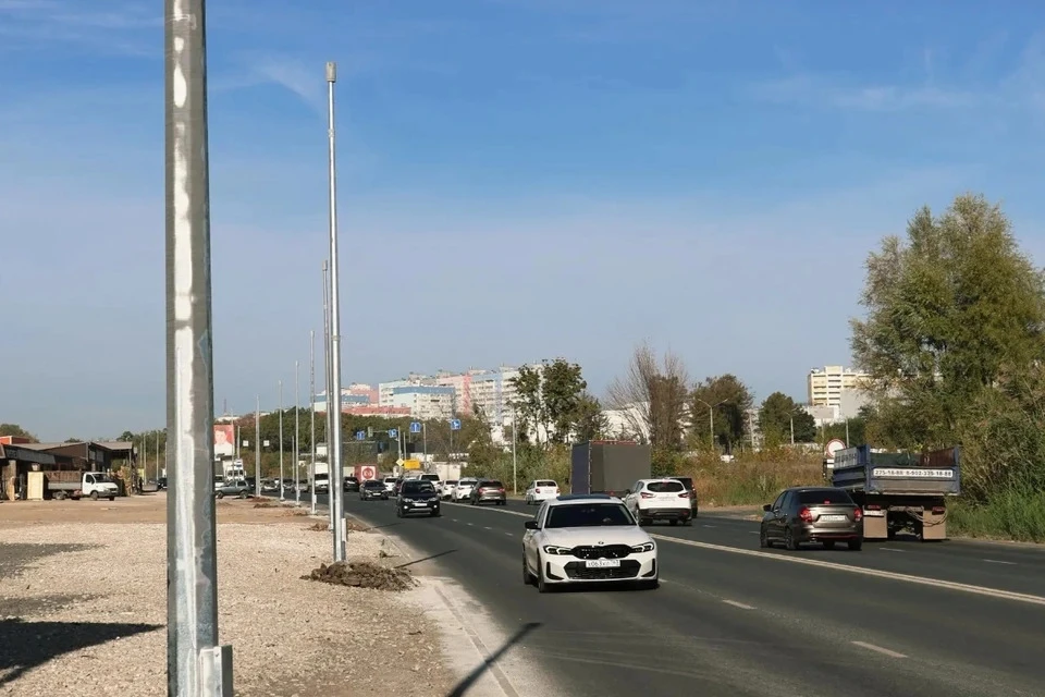 Ракитовское шоссе в Самаре никогда не освещалось из-за решения проектировщиков