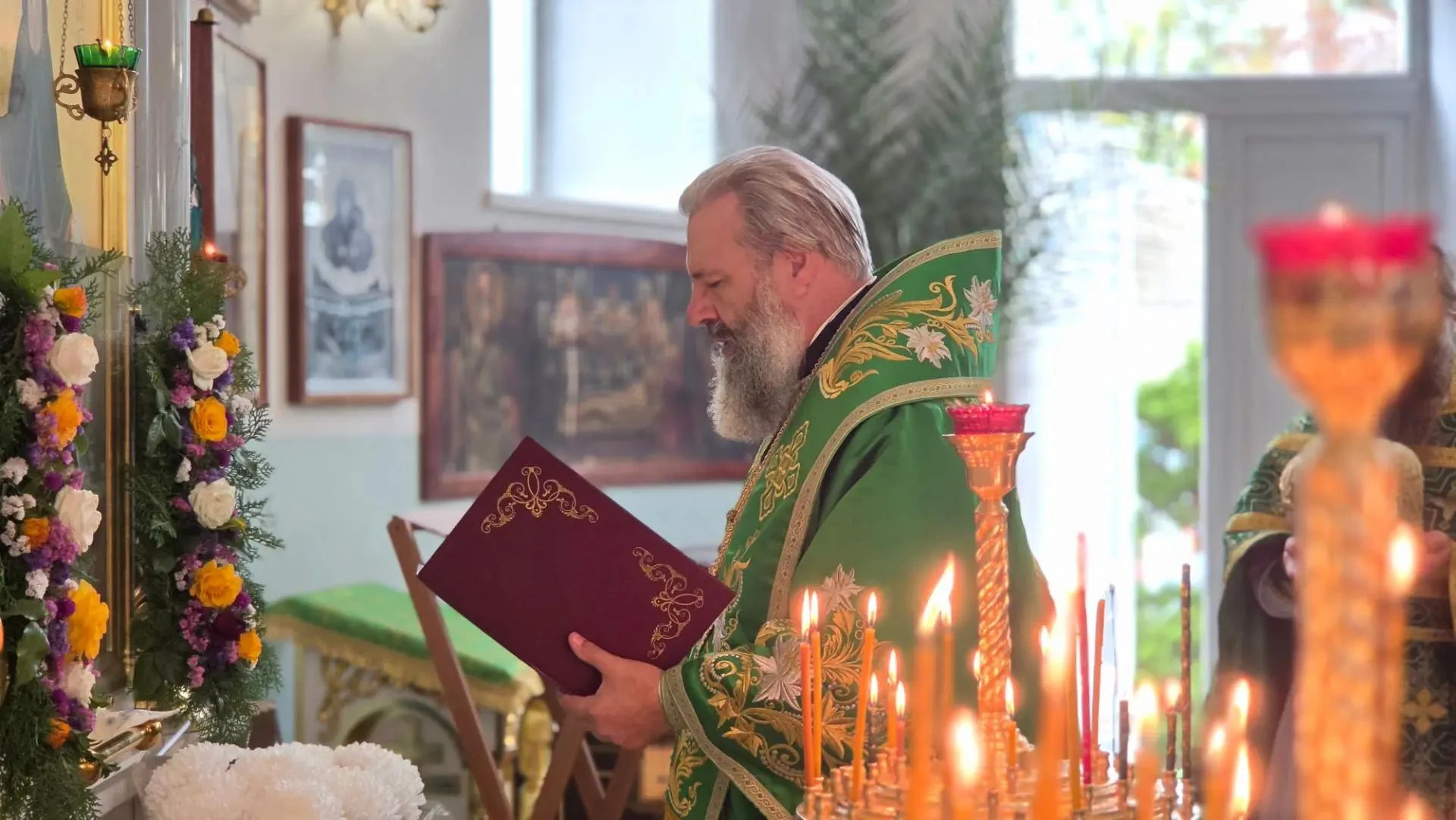 Престольный праздник в Свято-Сергиевском храме Скадовска