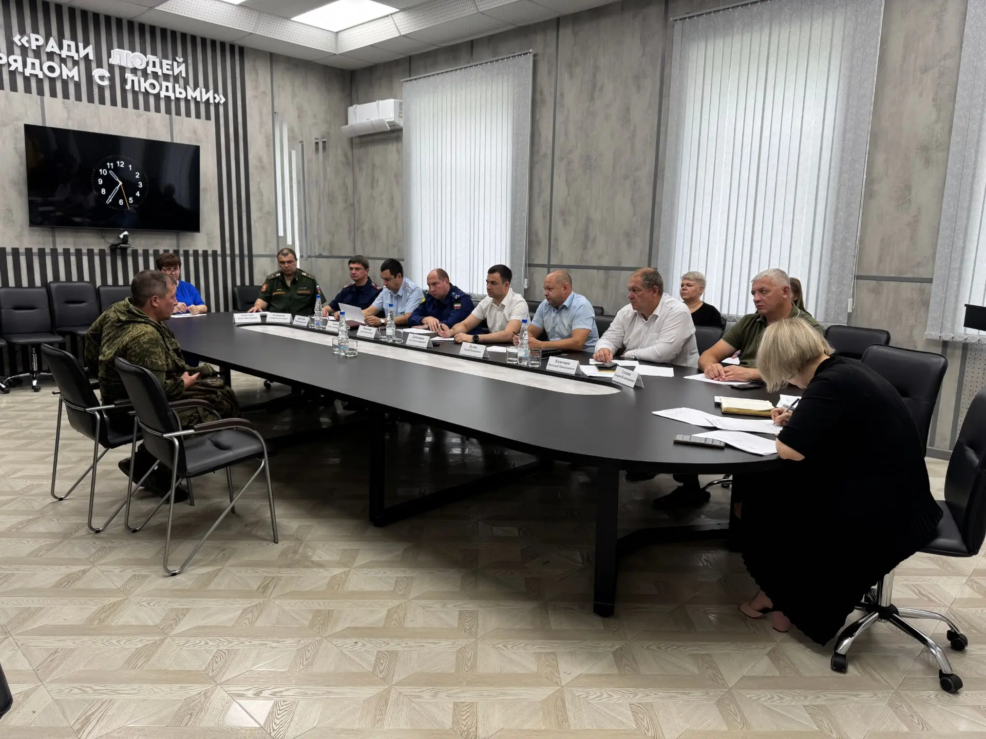 Сегодня провел очередной личный прием участников специальной военной операции и членов их семей. Так
