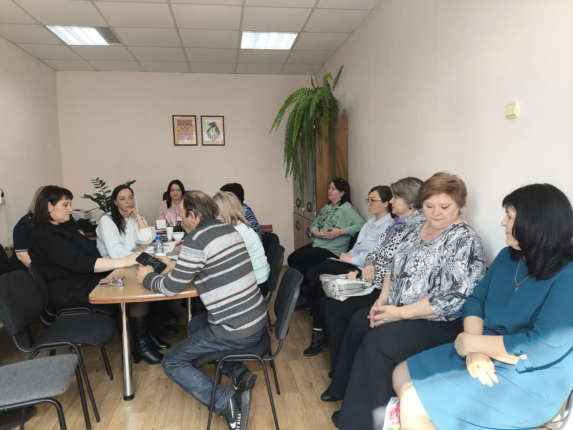 На базе учреждения прошло очередное заседание межведомственного консилиума по вопросам ...