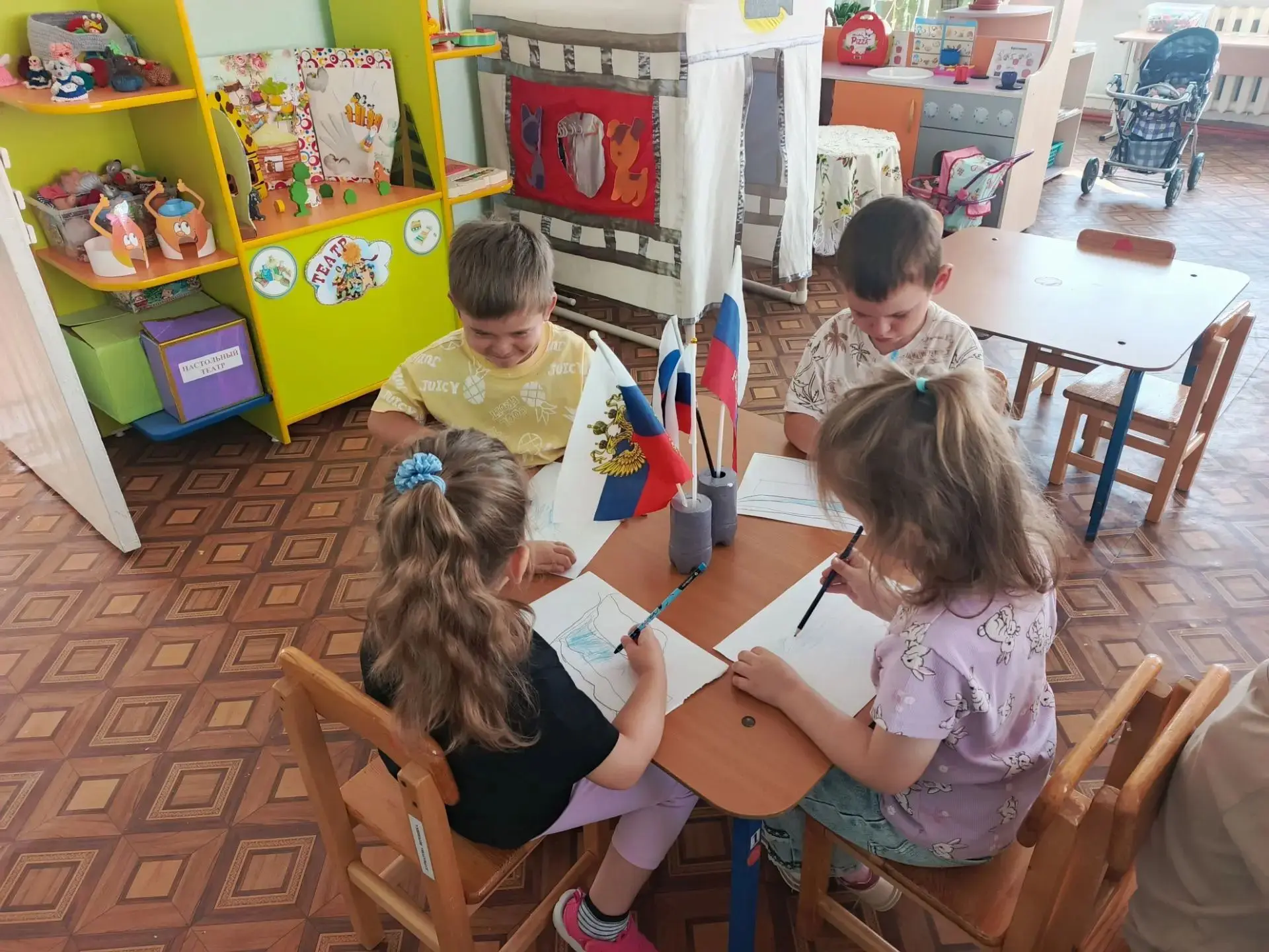 Сегодня в нашем детском саду прошло увлекательное и познавательное занятие! Ребята позн...