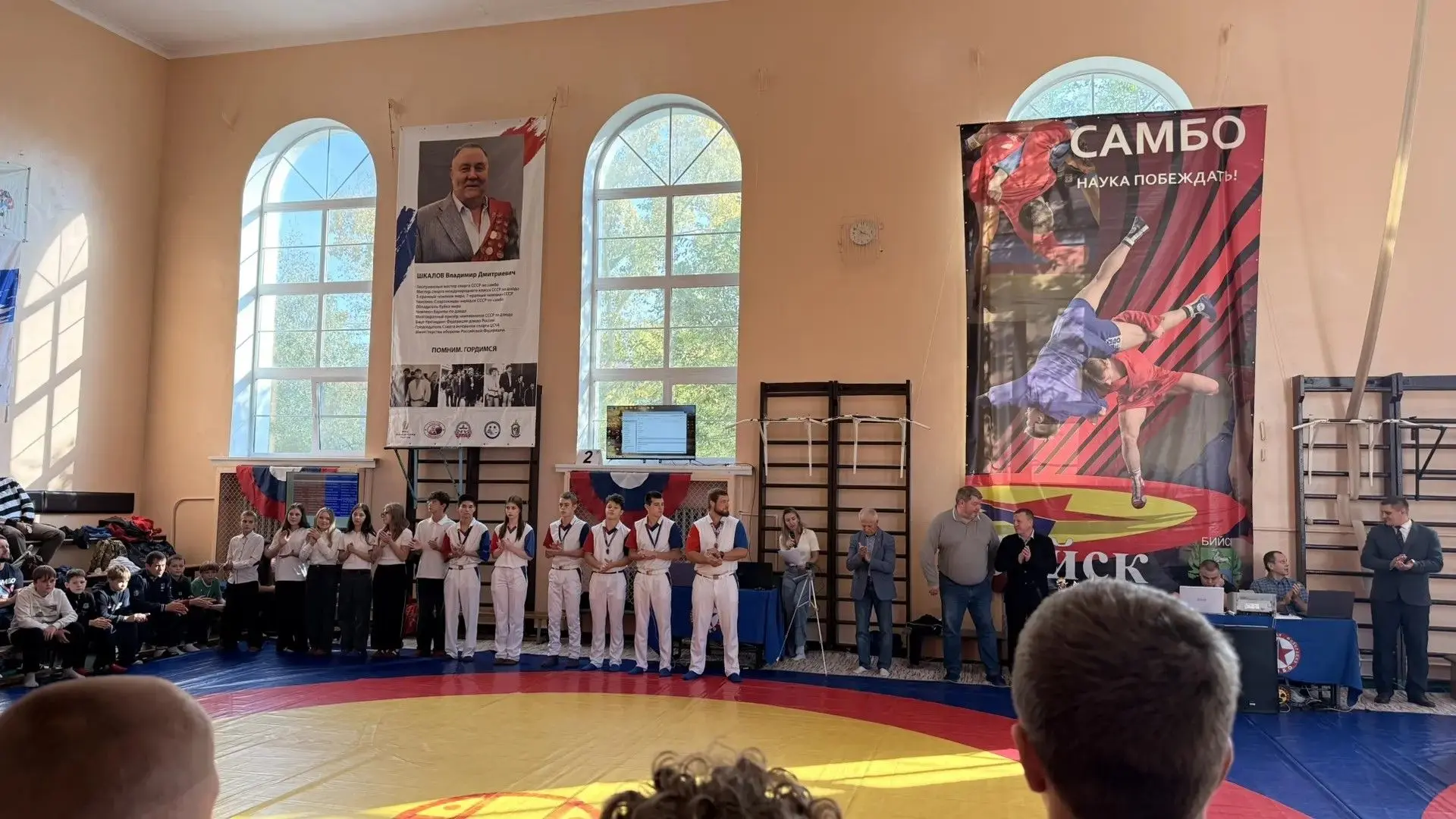 ⚡️Юношеский турнир по самбо «Сибиряк - значит единоборец» памяти В. Д. Шкалова среди юн...