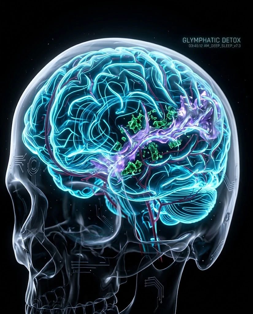 🧠 Глимфатическая система: Ночная автомойка для вашего мозга